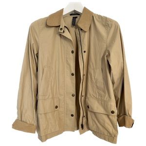 RALPH LAUREN - Lauren Ralph Lauren Tan Light Jacket Size Medium